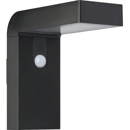 Eglo - Udendørs LED solcellelampe med sensor 18xLED/0,2W/3,7V 2200 mAh IP44
