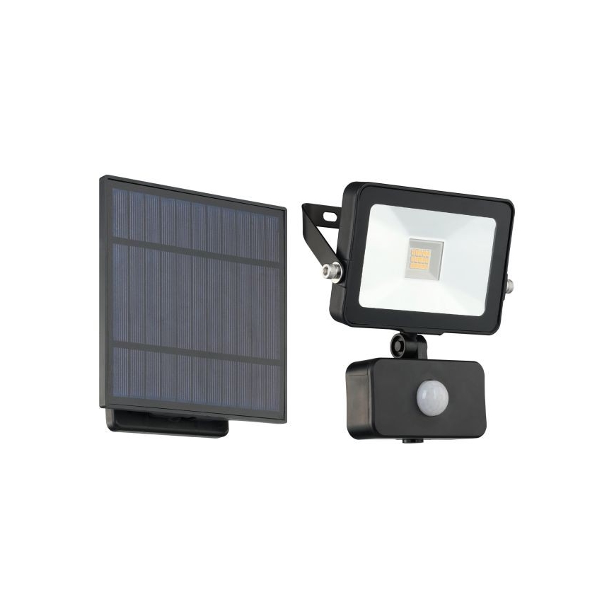 Eglo - Soldrevet LED projektør med sensor 15xLED/0,03W/3,7V 2600 mAh IP44