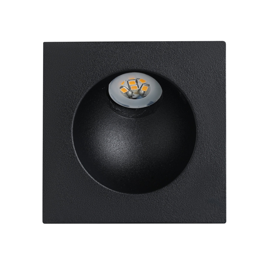Eglo - LED trappelampe LED/2W/230V 3000K sort