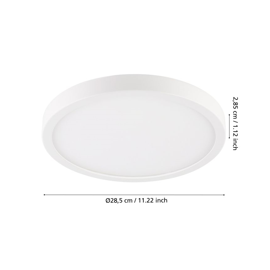 Eglo - LED Loftlampe til badeværelse LED/20,5W/230V IP44 hvid
