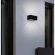 Eglo - Udendørs LED væglampe 2xLED/2,2W/230V IP44