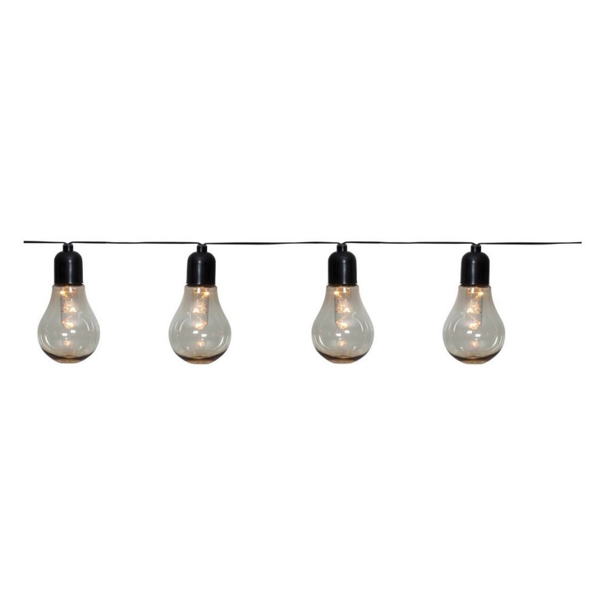 Eglo - Udendørs LED lyskæde 10xLED/0,06W/3V IP44