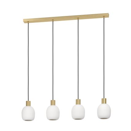 Eglo - Loftlampe med ledning 4xE27/40W/230V