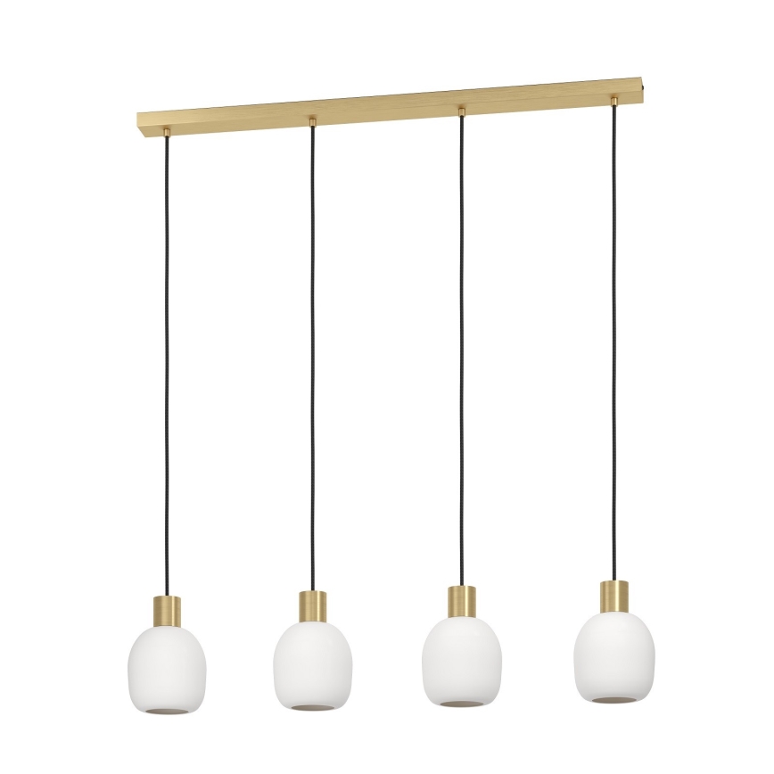 Eglo - Loftlampe med ledning 4xE27/40W/230V