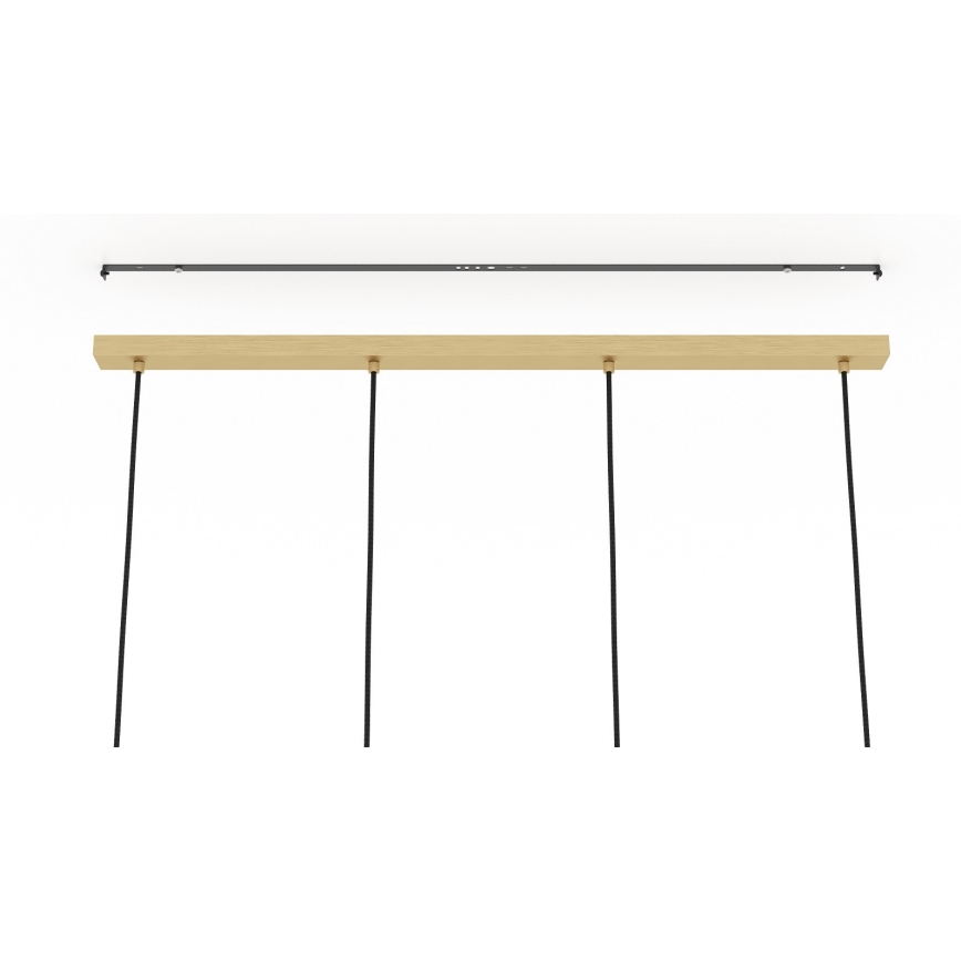 Eglo - Loftlampe med ledning 4xE27/40W/230V