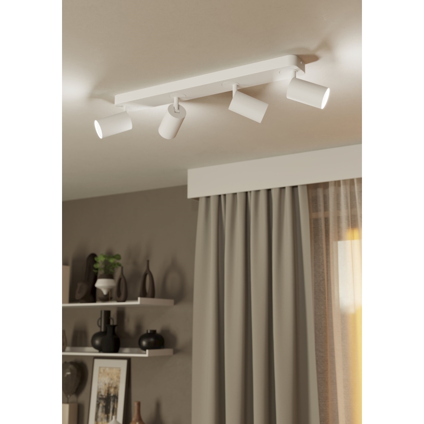 Eglo - LED spotlampe dæmpbar RGBW-farver 4xGU10/4,9W/230V