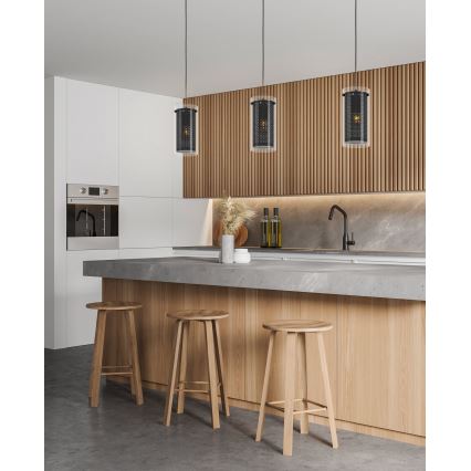 Eglo - Loftlampe på ledning 1xE27/10W/230V