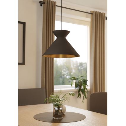 Eglo - Loftlampe på ledning 1xE27/40W/230V
