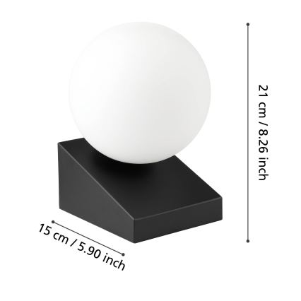 Eglo - Bordlampe 1xE14/40W/230V