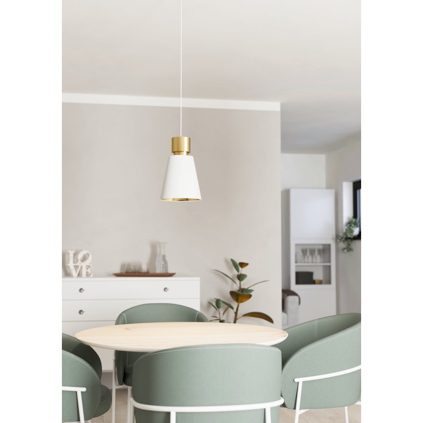 Eglo - Loftlampe på ledning 1xE27/40W/230V