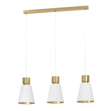 Eglo - Loftlampe med ledning 3xE27/40W/230V