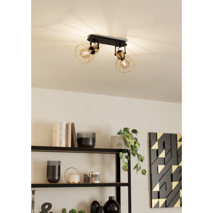 Eglo - Spotlampe 2xE27/40W/230V