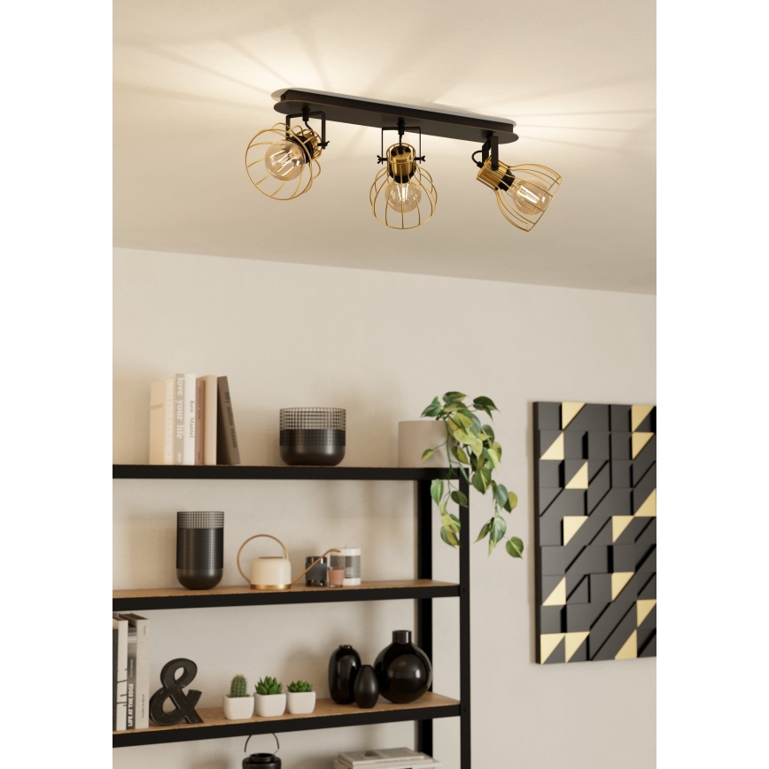 Eglo - Spotlampe 3xE27/40W/230V