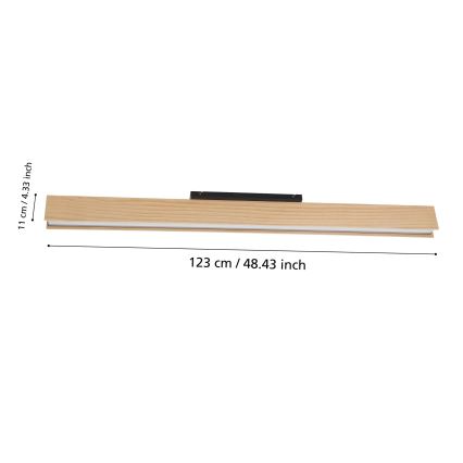 Eglo - LED loftlampe m. RGBW-farver dæmpbar LED/35W/230V 2700-6500K
