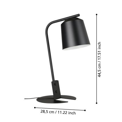 Eglo - Bordlampe 1xE27/40W/230V