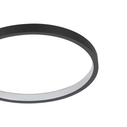 Eglo - LED loftlampe dæmpbar LED/15W/230V sort + fjernbetjening