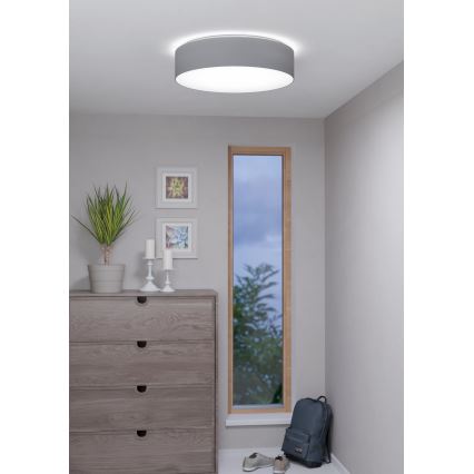 Eglo - LED RGBW Dæmpbar loftlampe LED/35W/230V 2700-6500K grå