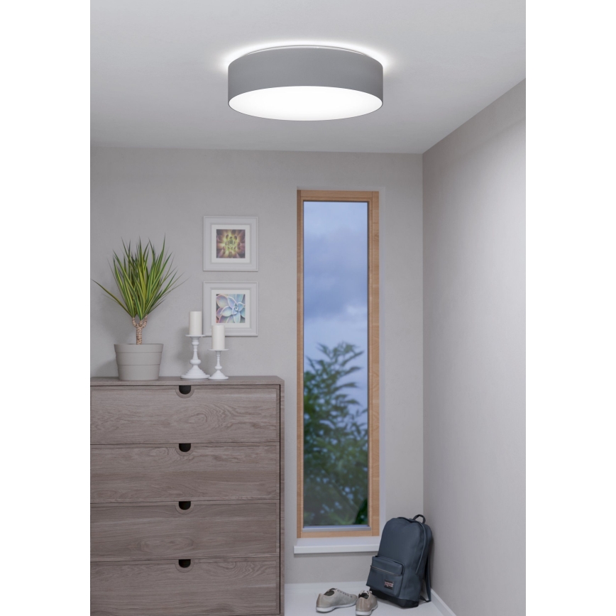 Eglo - LED RGBW Dæmpbar loftlampe LED/35W/230V 2700-6500K grå