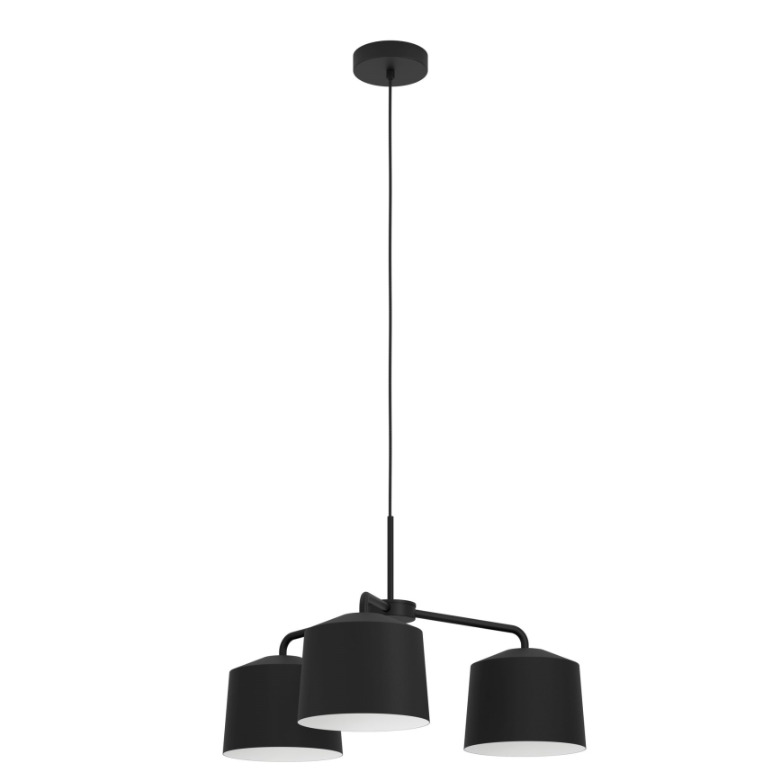 Eglo - Loftlampe med ledning 3xE27/40W/230V