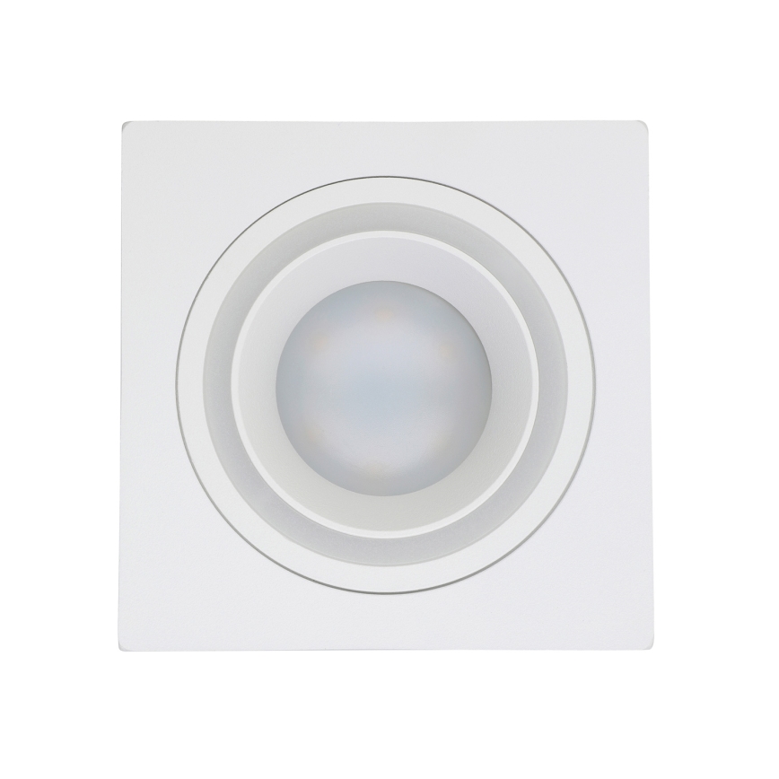 Eglo - Indbygningslampe 1xGU10/35W/230V hvid