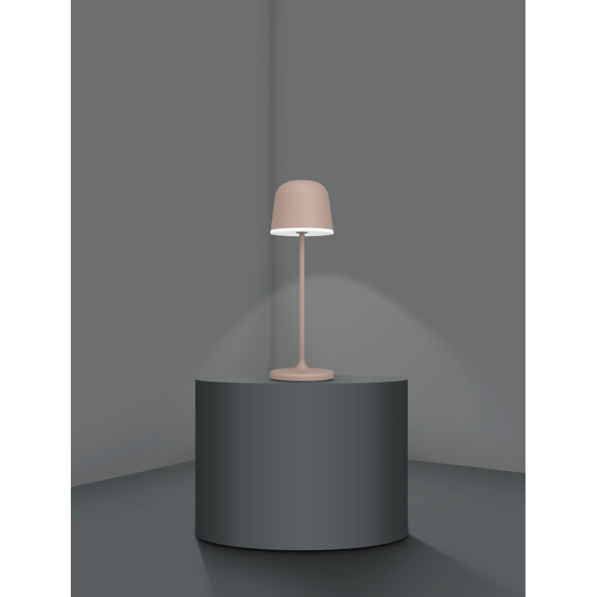 Eglo - Genopladelig LED udendørslampe dæmpbar LED/2,2W/5V 1800 mAh brun IP54