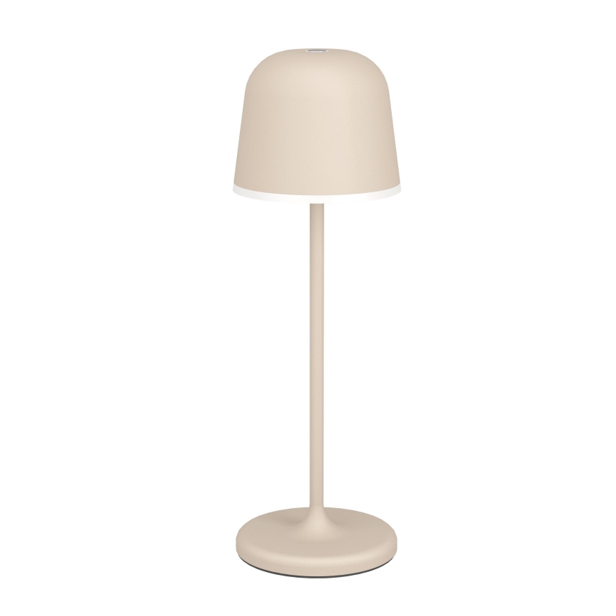 Eglo - Udendørs LED lampe dæmpbar og genopladelig LED/2,2W/5V 1800 mAh beige IP54