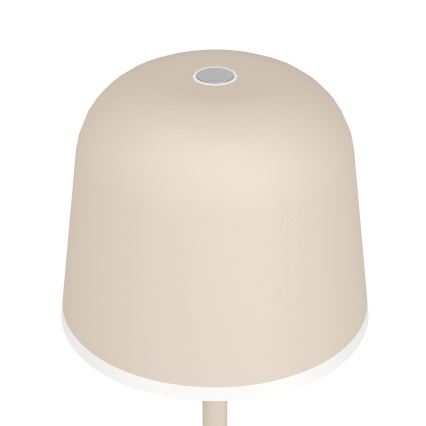Eglo - Udendørs LED lampe dæmpbar og genopladelig LED/2,2W/5V 1800 mAh beige IP54