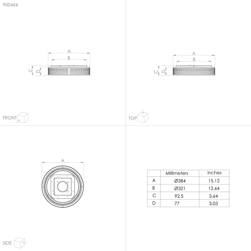 Eglo - LED loftlampe LED/24W/230V