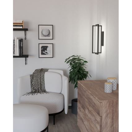 Eglo - LED væglampe dæmpbar LED/15,5W/230V + fjernbetjening