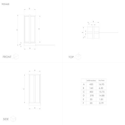Eglo - LED bordlampe dæmpbar LED/15,5W/230V + fjernbetjening