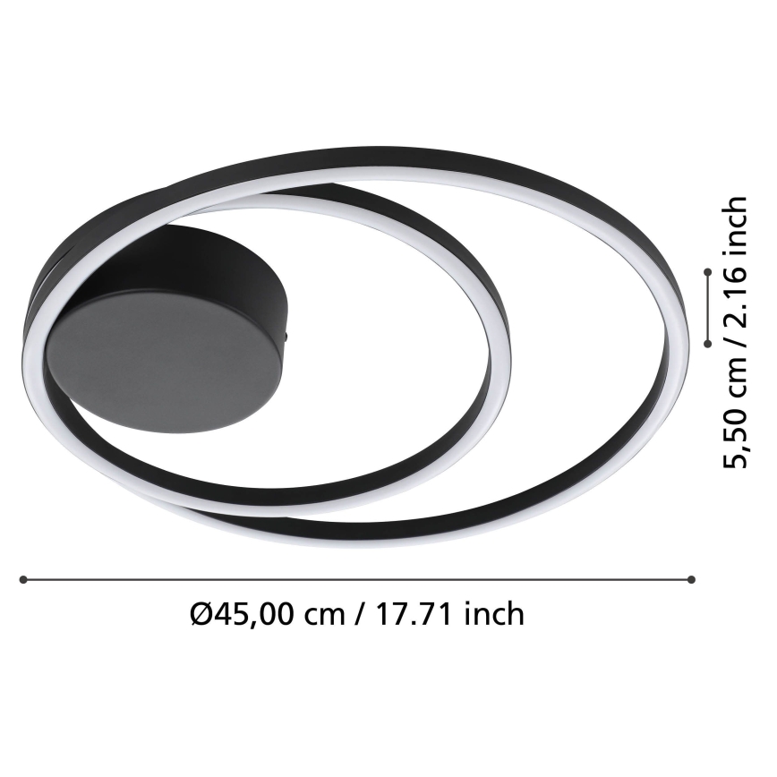 Eglo - LED loftlampe LED/36W/230V