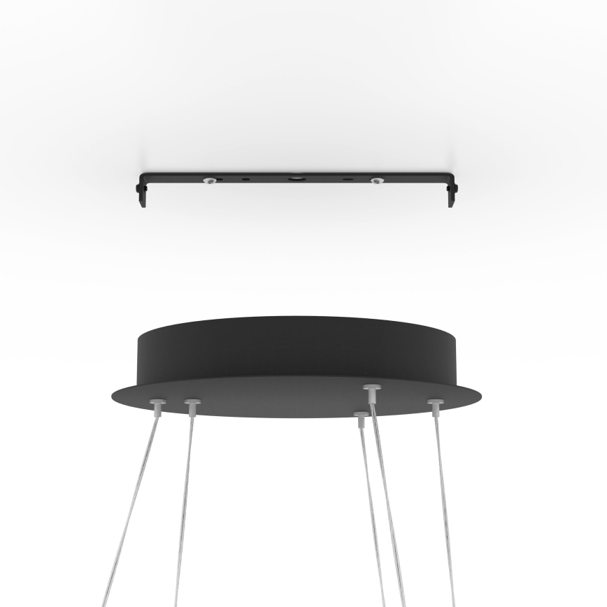 Eglo - LED pendel dæmpbar LED/43,2W/230V sort