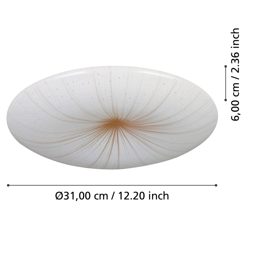 Eglo - LED loftlampe LED/10W/230V