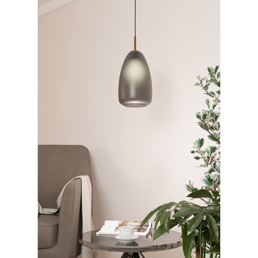 Eglo - Loftlampe på ledning 1xE27/40W/230V