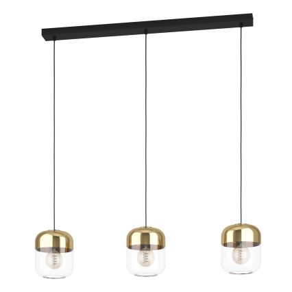 Eglo - Loftlampe med ledning 3xE27/40W/230V