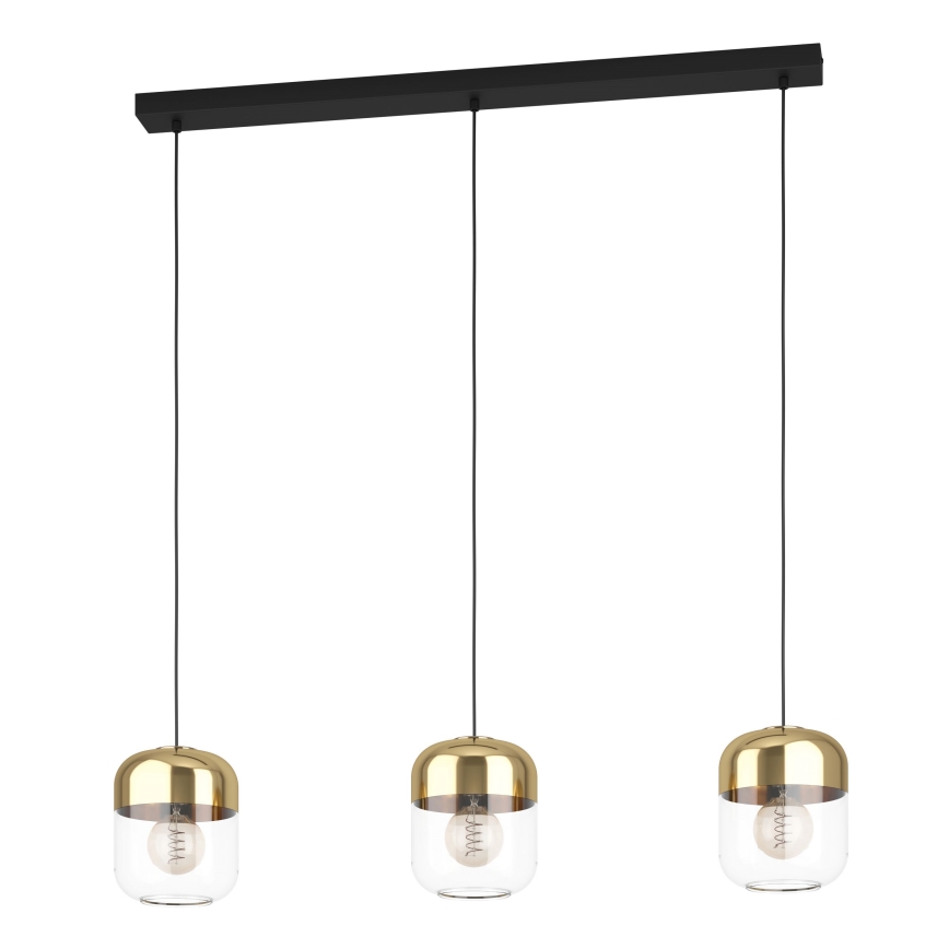 Eglo - Loftlampe med ledning 3xE27/40W/230V