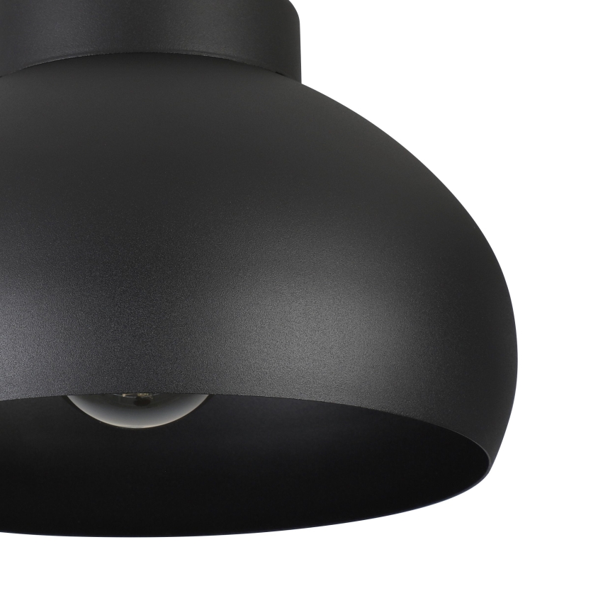 Eglo - Loftlampe 1xE27/40W/230V sort