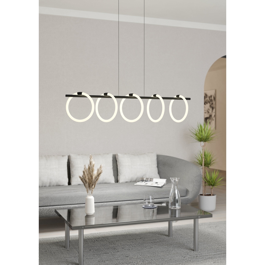Eglo - LED loftlampe med wire 5xLED/7W/230V
