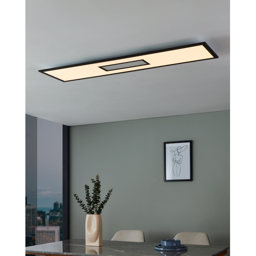Eglo - LED panel dæmpbart RGBW-farver LED/35W/230V overflademonteret + fjernbetjening
