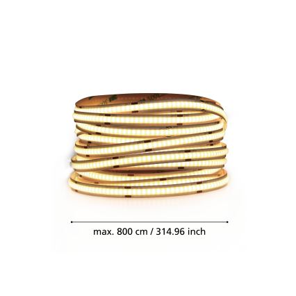 Eglo - LED strip 8 m LED/64W/24/230V 3000K