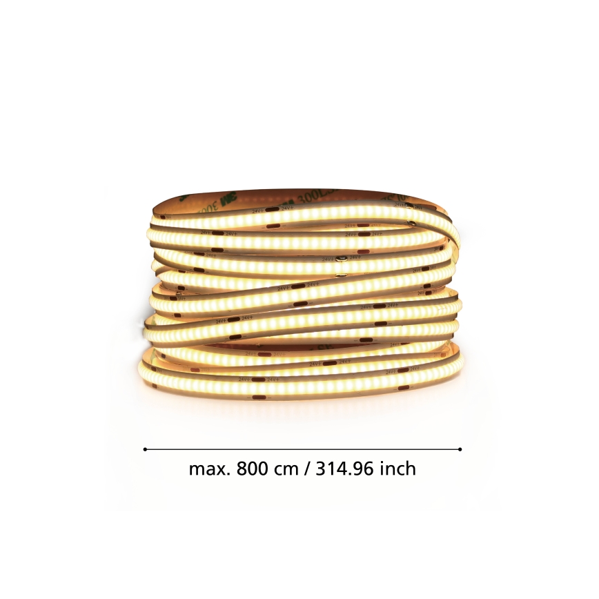 Eglo - LED strip 8 m LED/64W/24/230V 3000K