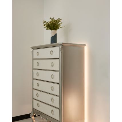 Eglo - Dæmpbar COB LED-strip 8m 52,8W/24/230V 2700-6500K + fjernbetjening