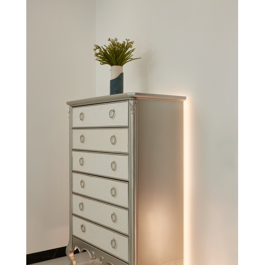 Eglo - Dæmpbar COB LED-strip 8m 52,8W/24/230V 2700-6500K + fjernbetjening