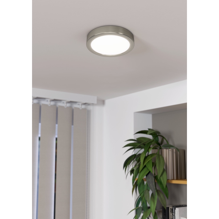 Eglo - LED loftlampe dæmpbar LED/11W/230V mat krom
