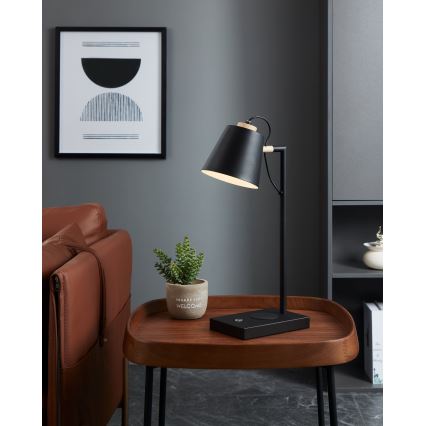 Eglo 900626 - Dæmpbar LED-lampe med trådløs opladning LACEY LED/5,5W/230V