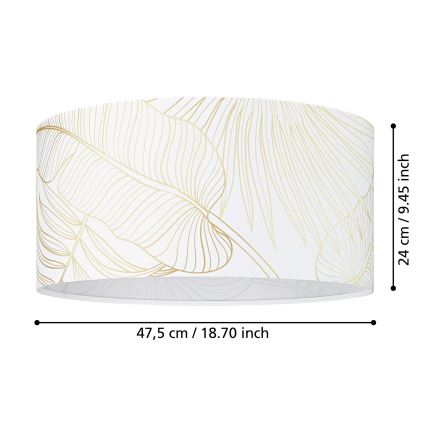Eglo - Loftlampe 1xE27/40W/230V