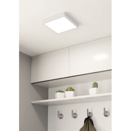 Eglo - LED loftlampe til badeværelse LED/17W/230V IP44 hvid