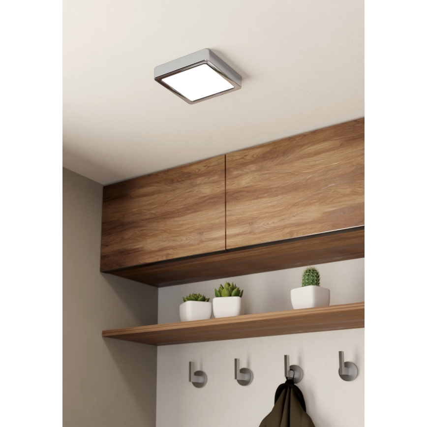Eglo - LED loftlampe til badeværelse LED/11W/230V IP44 skinnende krom