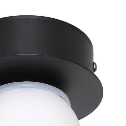 Eglo - LED loftlampe til badeværelse LED/3,3W/230V IP44 sort