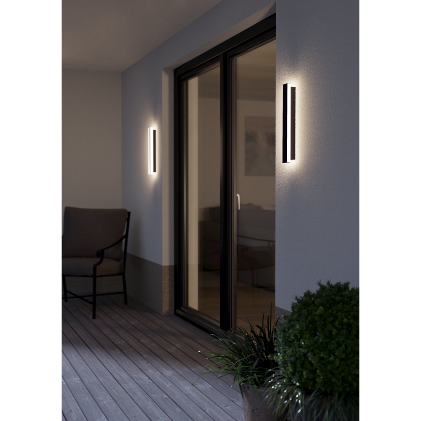 Eglo - Udendørs LED væglampe 2xLED/3,7W/230V 3000K IP55